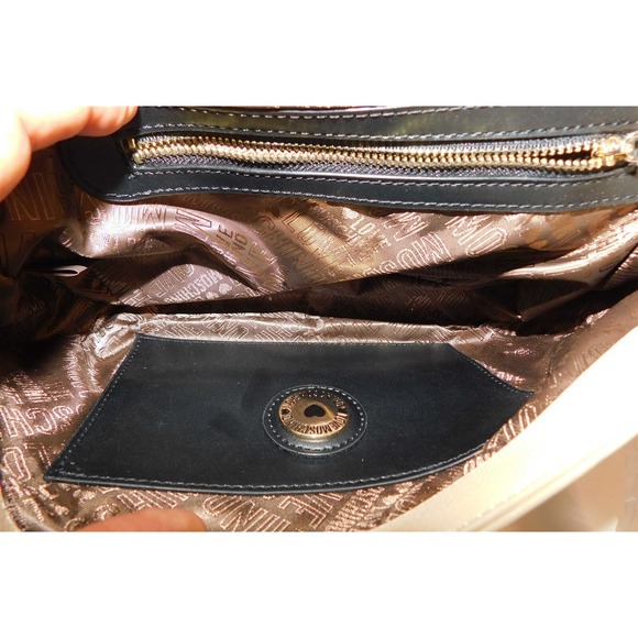 New Love Moschino Borse‎ Natural Beige Leather Shoulder Bag